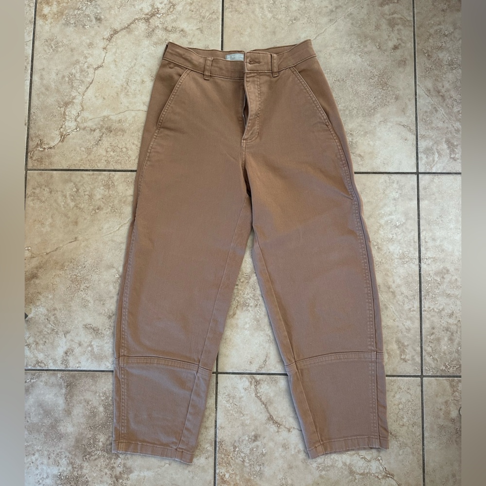 Everlane Gaucho Camel Capri